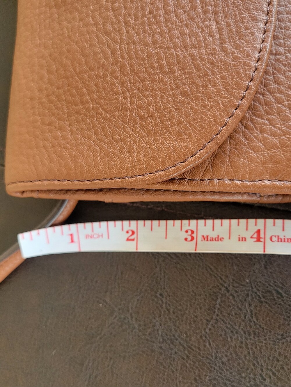 Fossil Sophia Leather Wallet Bag Crossbody Brown Purse Classic - Picture 7 of 8